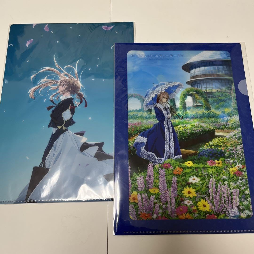 【2枚】 VIOLET EVERGARDEN the Movie クリアファイル Amazon | ヴァイオレット・エヴァーガーデン クリアファイル